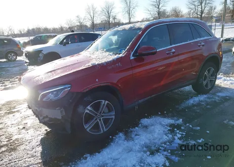 2018 Mercedes-Benz Glc 300 4Matic из США, поврежденный, VIN WDC0G4KB2JV103033